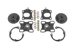 Ford Mustang Caster Camber Plates - Front - BMR Suspension - WAK751 - Black Hammertone - `05-`10